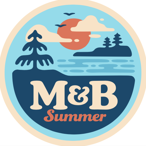 M&B sticker